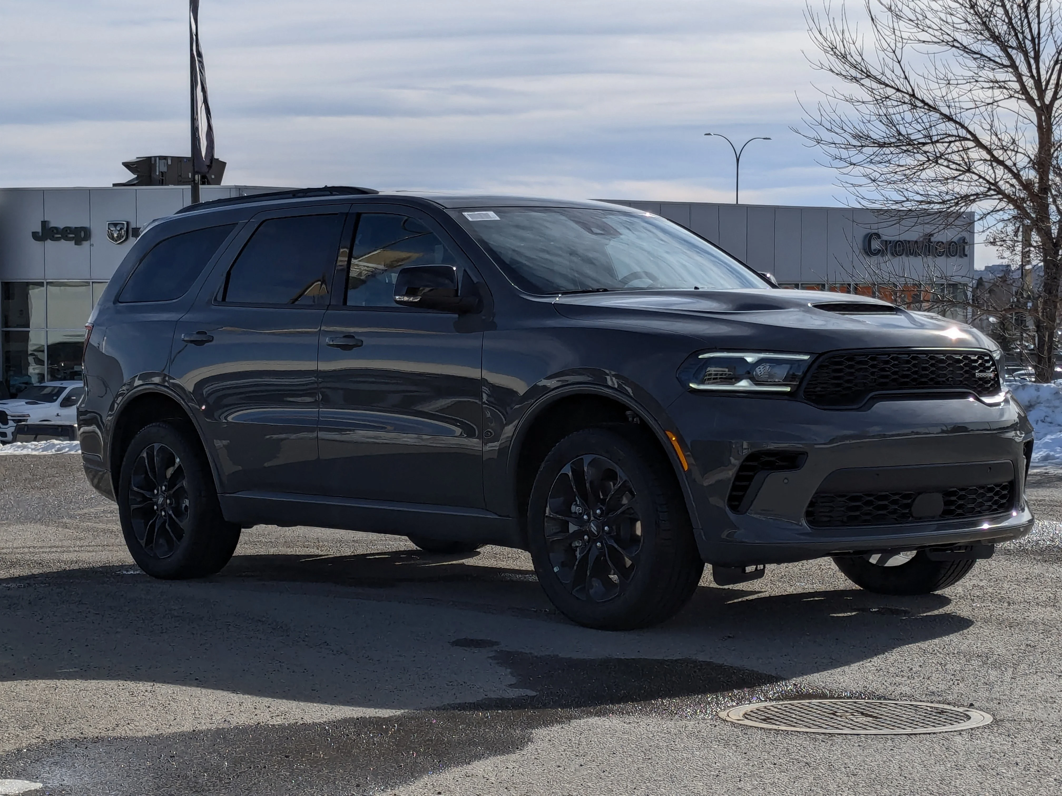 New 2026 Grey Dodge GT Plus - AWD  3.6L PENTASTAR V6  2ND BLACKTOP PKG image 2