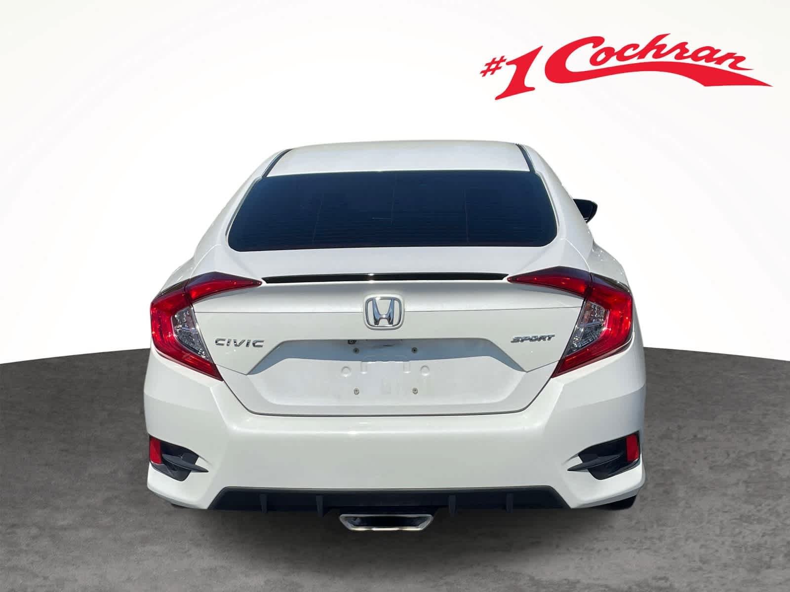 Used 2019 Platinum White Pearl Honda Sport image 8