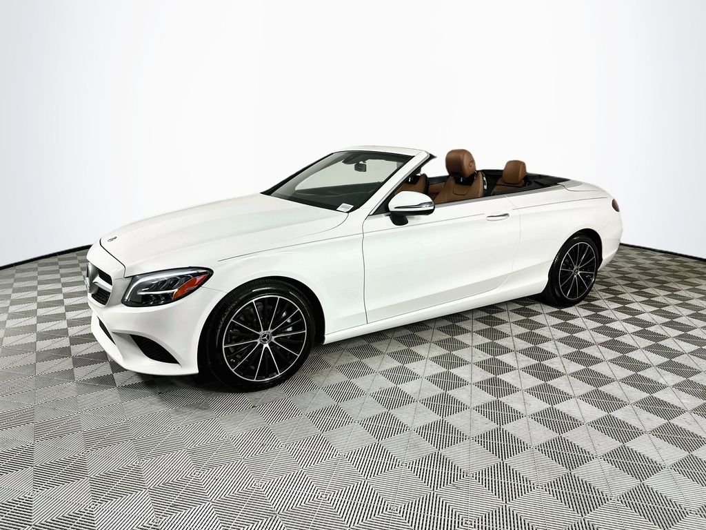 Used 2019 White Mercedes-Benz C 300 Cabriolet image 3