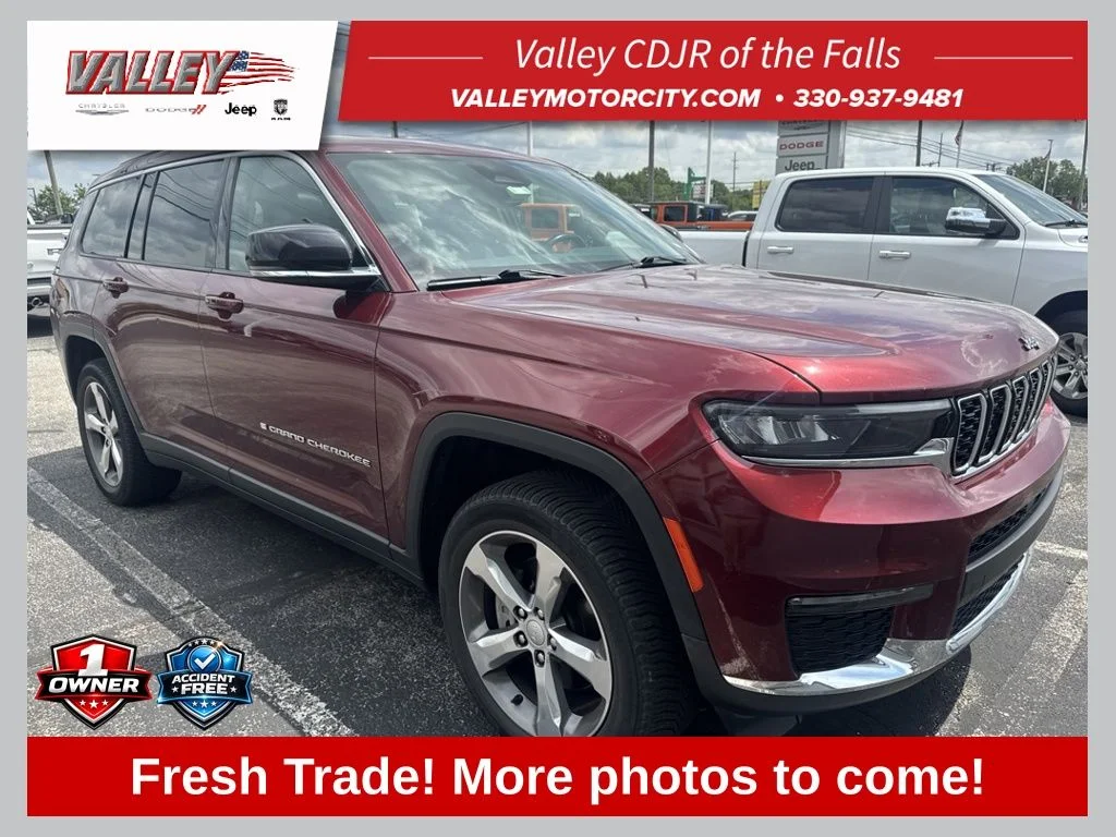Used 2021 Red Jeep Limited image 1