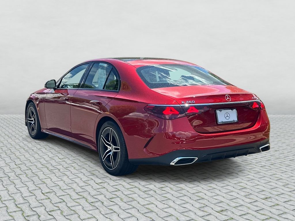 Certified Used 2024 MANUFAKTUR Cardinal Red Metallic Mercedes-Benz E 350 image 7