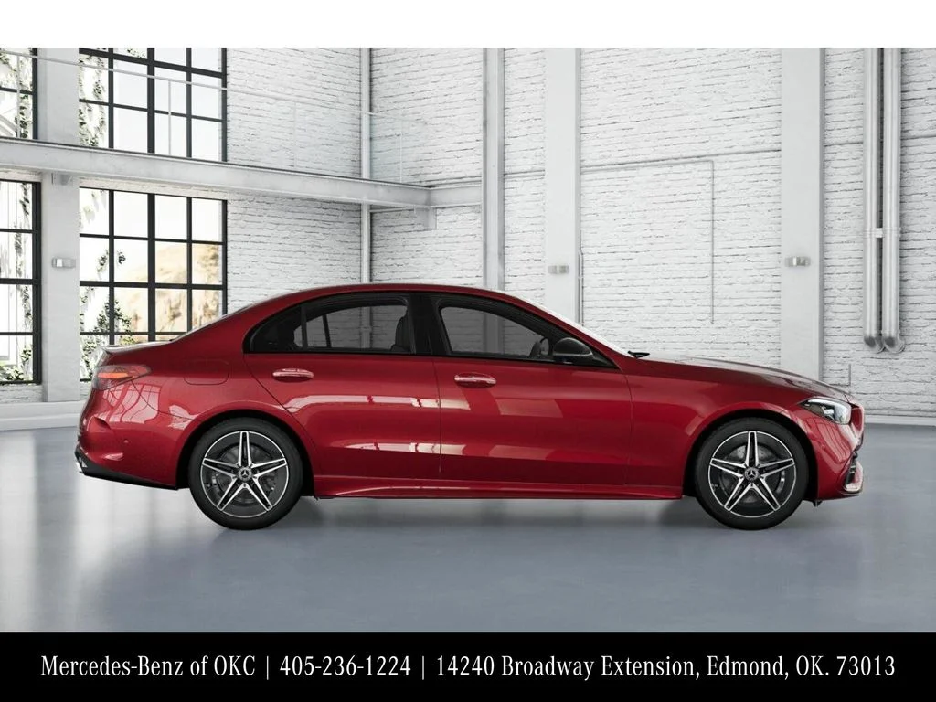 New 2026 Red Mercedes-Benz C 300 image 2