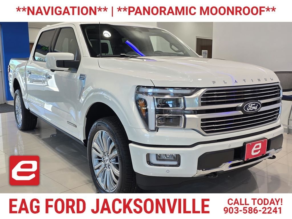 New 2026 Star White Metallic Tri-Coat Ford Platinum® image 1