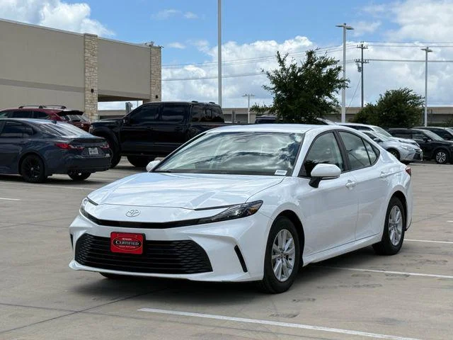Certified Used 2025 White Toyota LE image 36