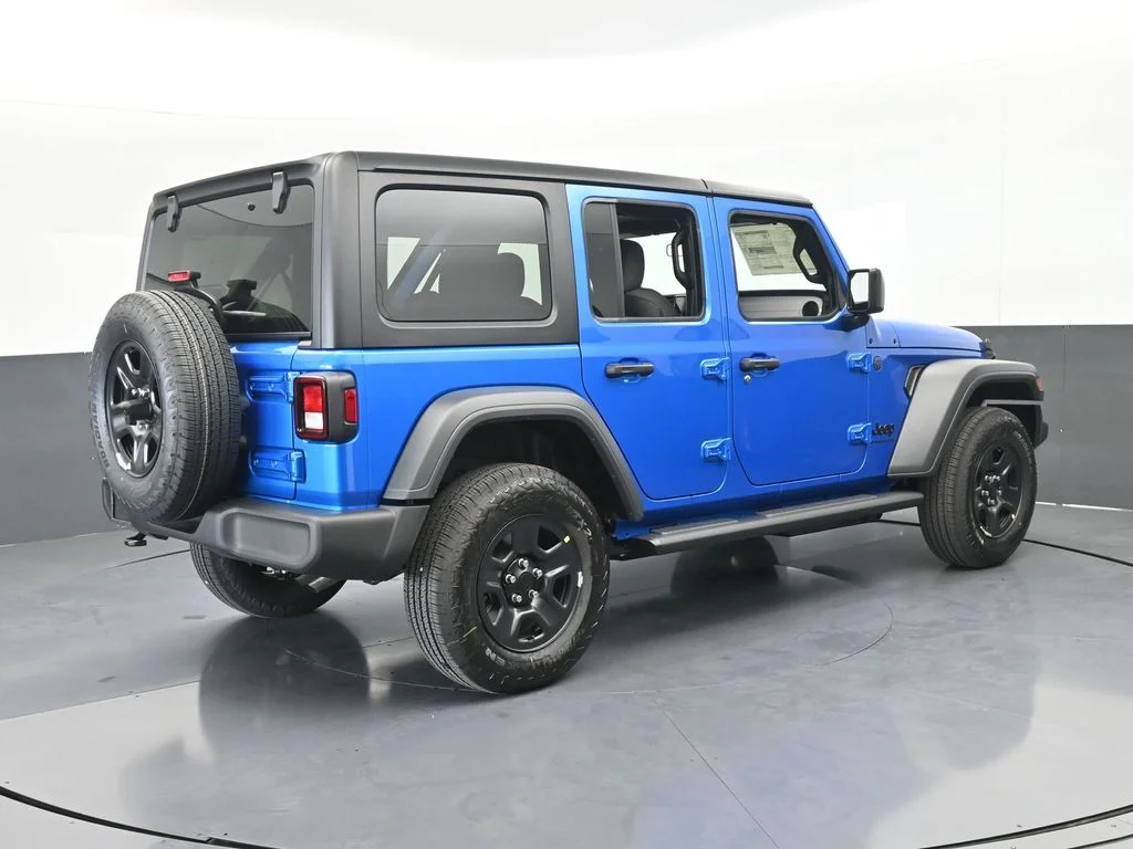 New 2026 Hydro Blue Pearl-Coat Exterior Paint Jeep Sport image 6