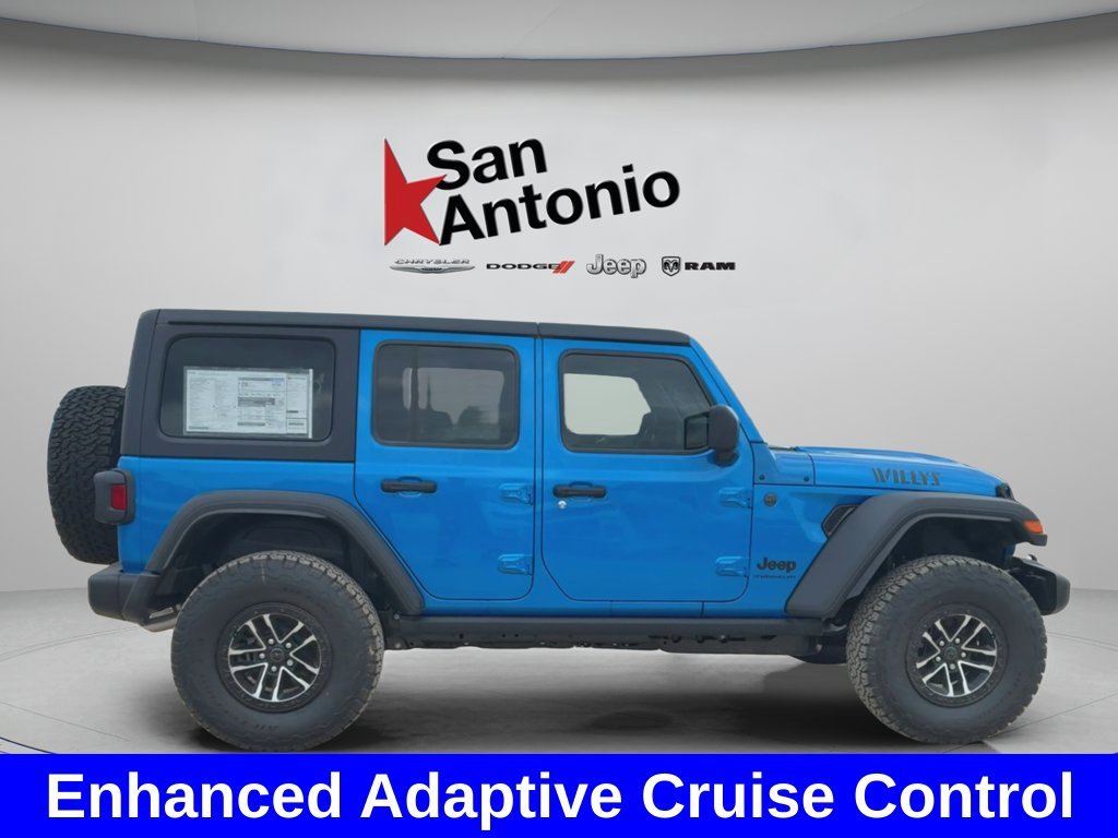 New 2026 Hydro Blue Pearl-Coat Exterior Paint Jeep Willys image 19