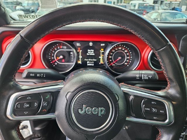 Used 2020 Bright White Clearcoat Jeep Rubicon image 21
