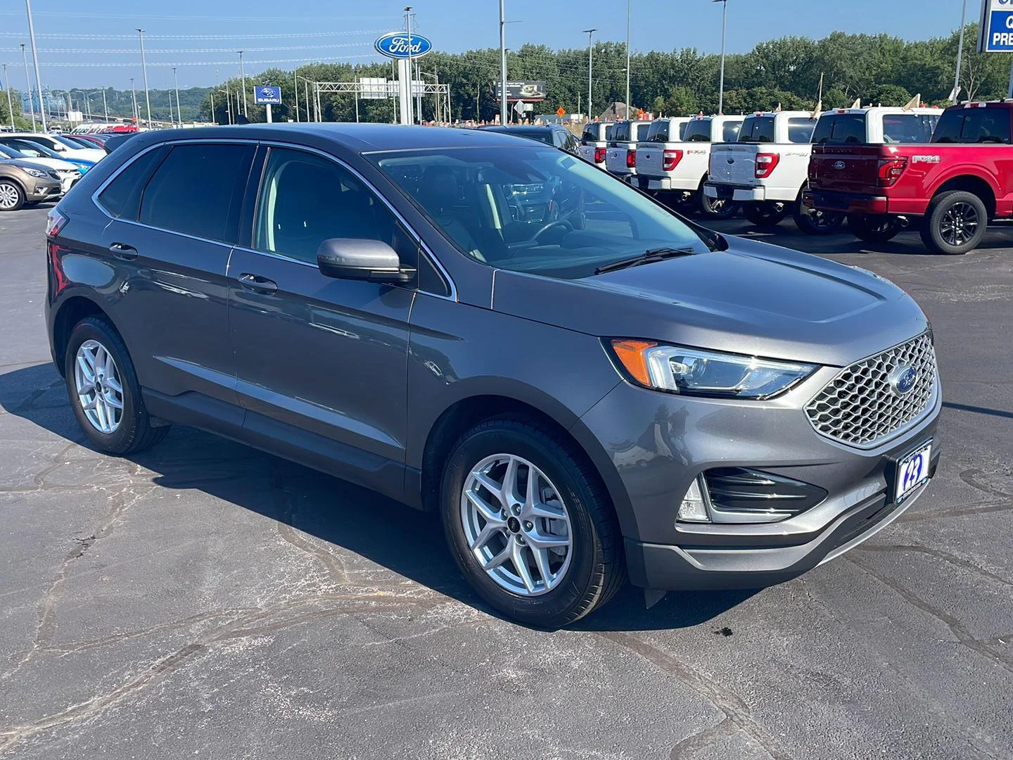 Used 2023 Carbonized Gray Metallic Ford SEL image 7