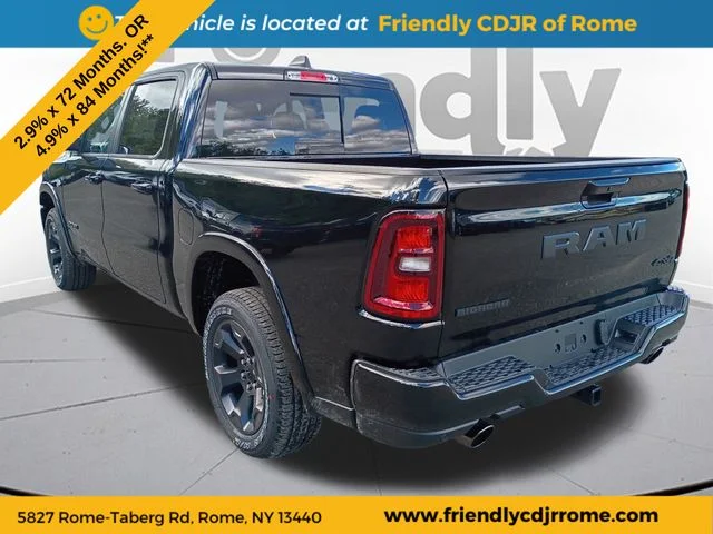 New 2026 Diamond Black Crystal Pearl-Coat Exterior Paint RAM Big Horn/Lone Star image 7