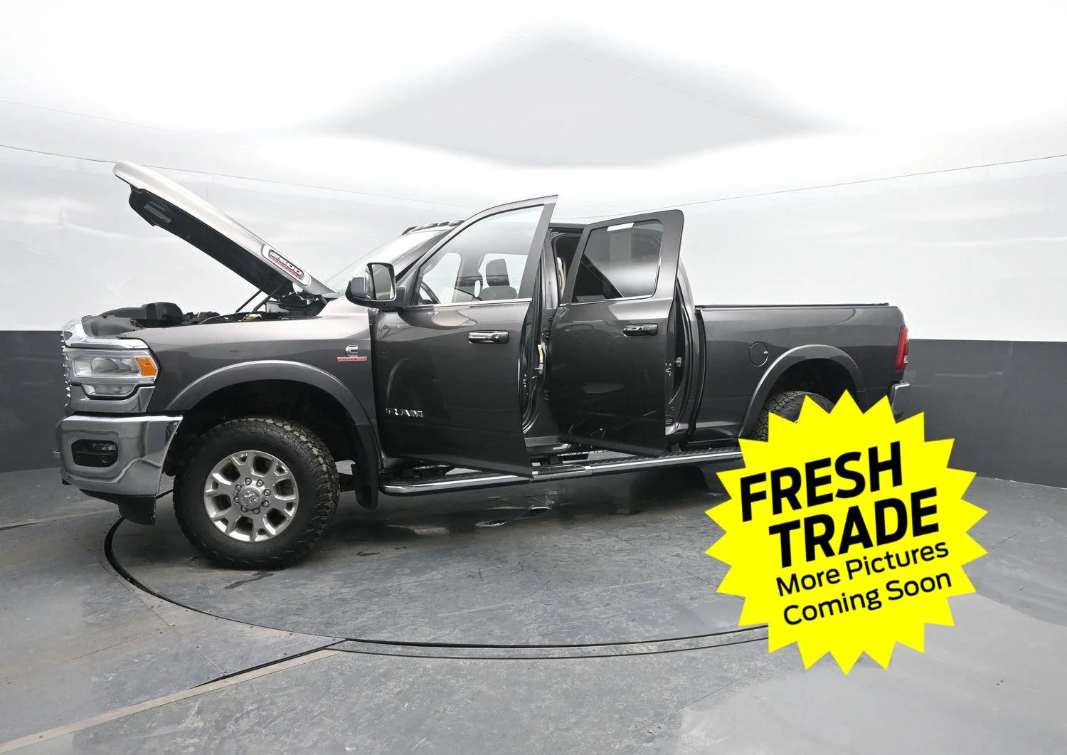 Used 2021 Granite Crystal Metallic Clearcoat Ram Laramie image 52