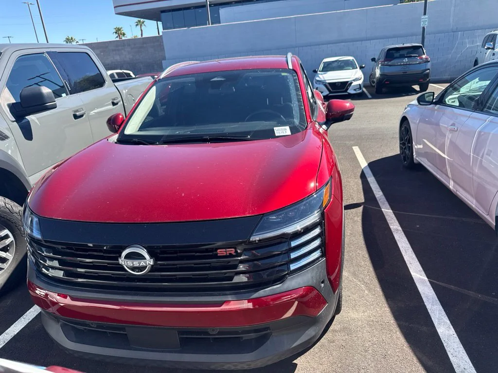 Certified Used 2025 Red Nissan SR image 2