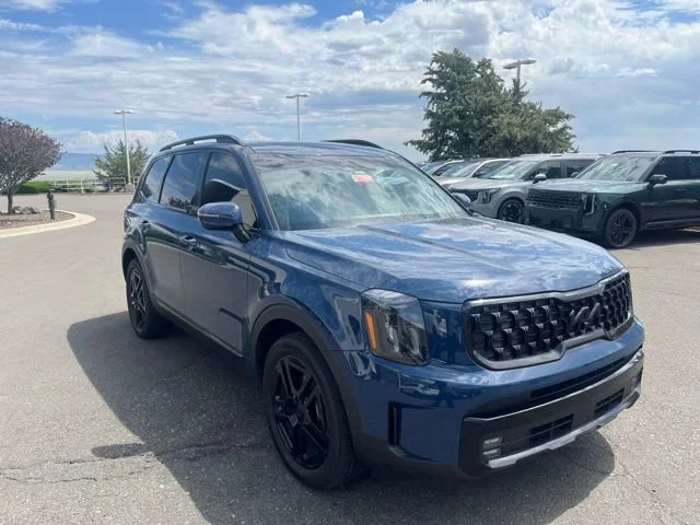 Certified Used 2025 Midnight Lake Blue Kia SX-Prestige X-Line image 4