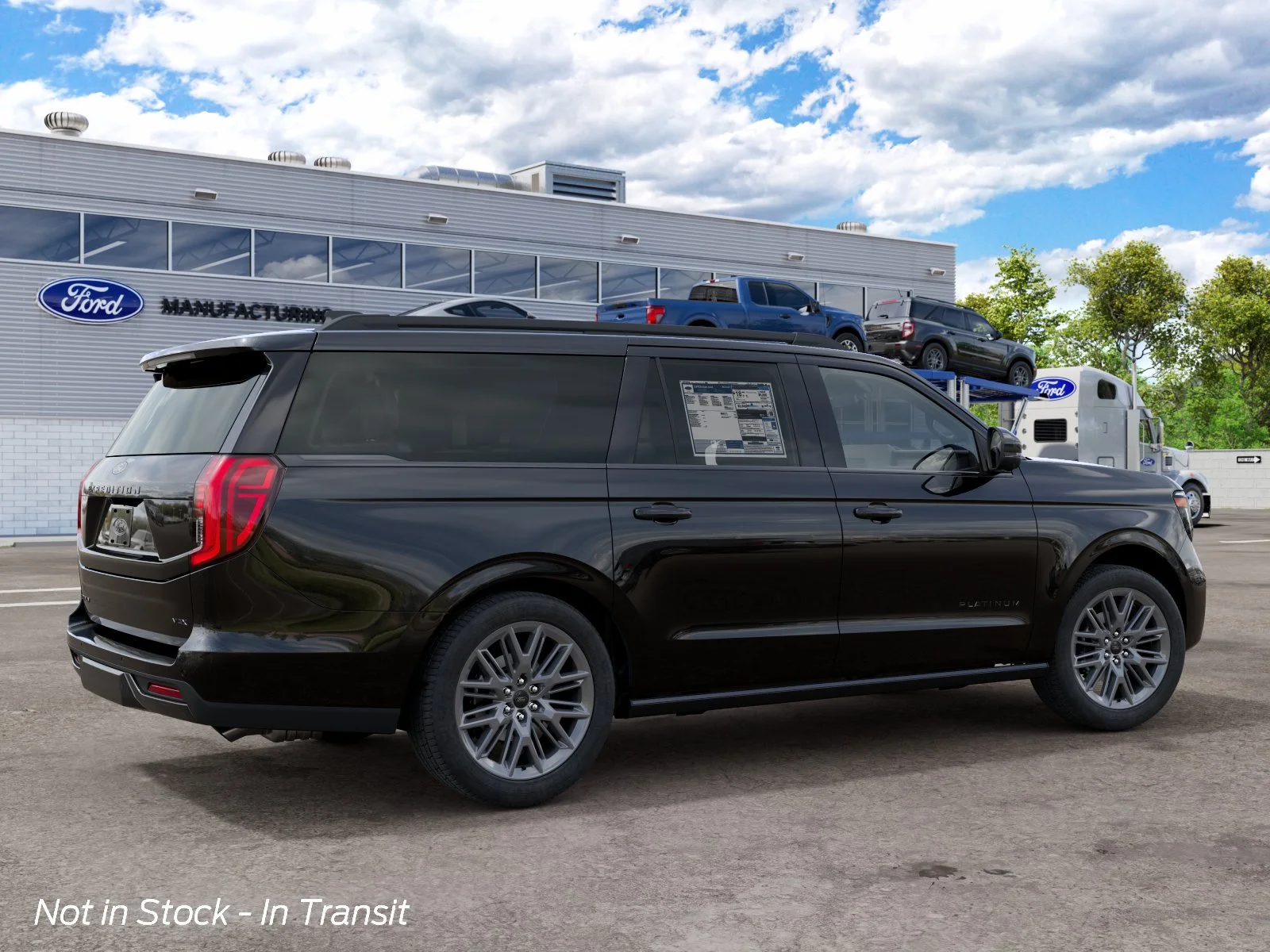 New 2027 Agate Black Metallic Ford MAX Platinum image 6