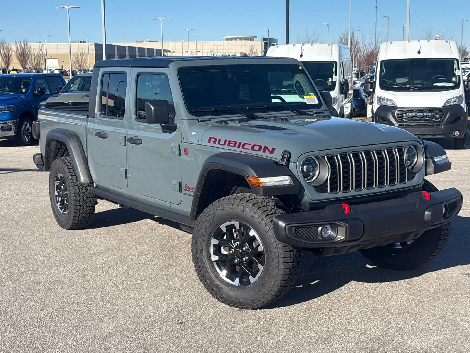 New 2026 Anvil Clear-Coat Exterior Paint Jeep Rubicon image 2