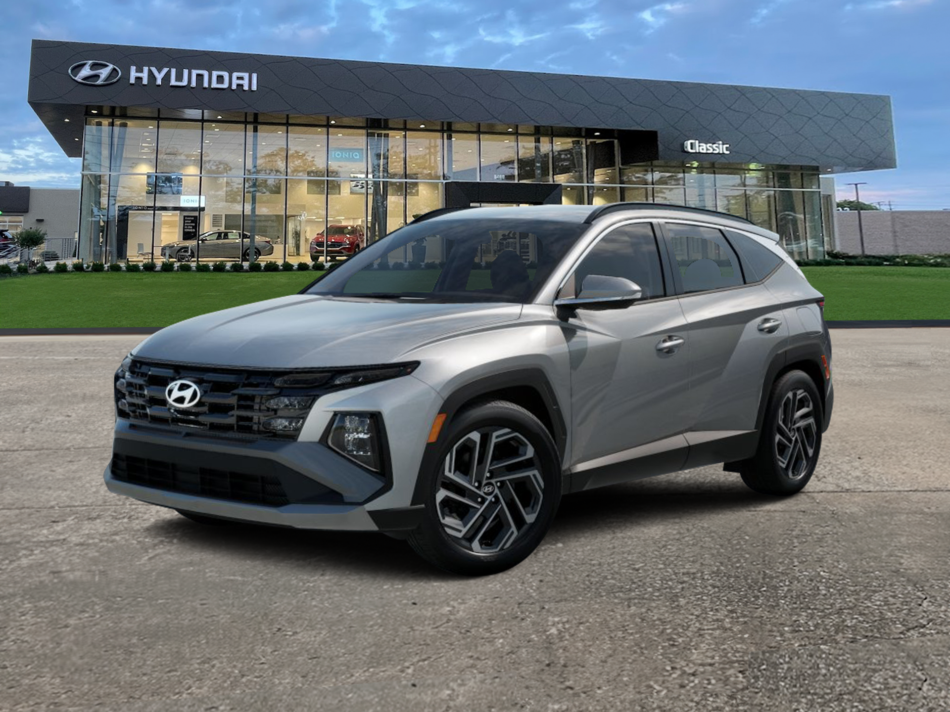 New 2026 Shimmering Silver Metallic Hyundai SEL Plus image 2