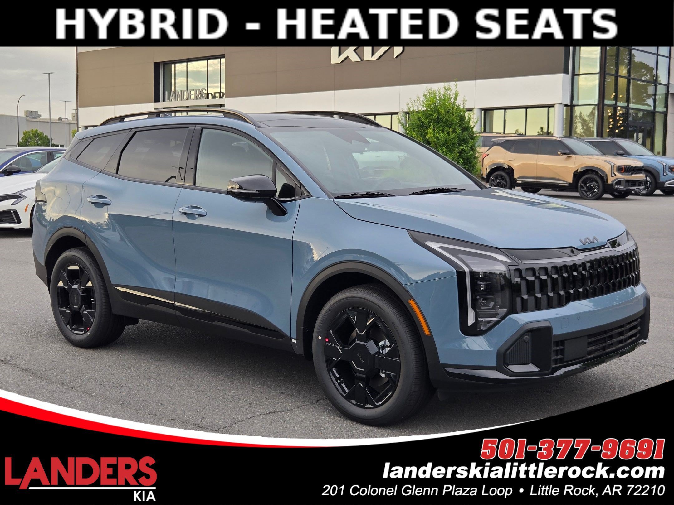 New 2026 Heritage Blue Kia X-Line image 1