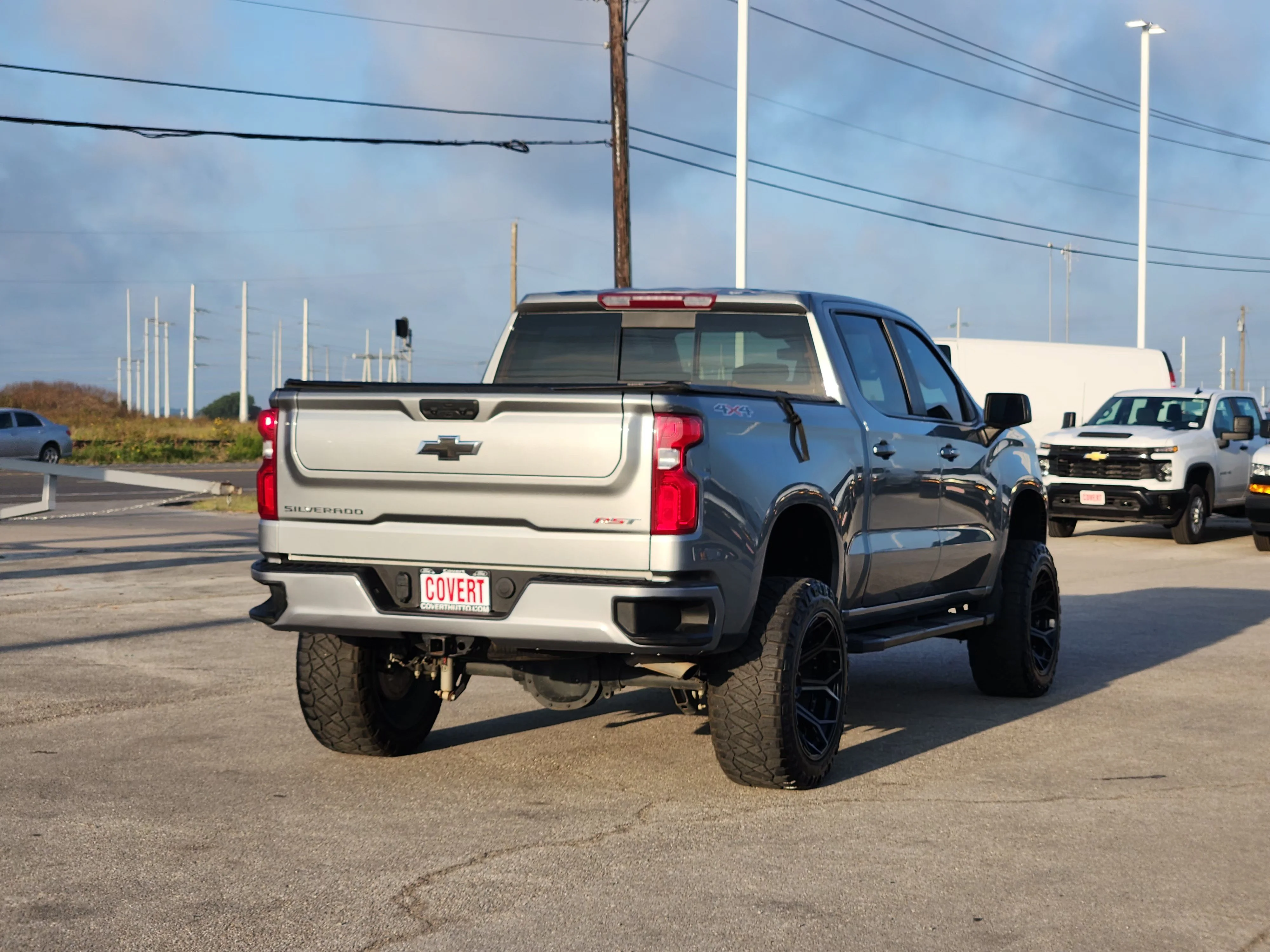Used 2025 Sterling Gray Metallic Chevrolet RST image 7