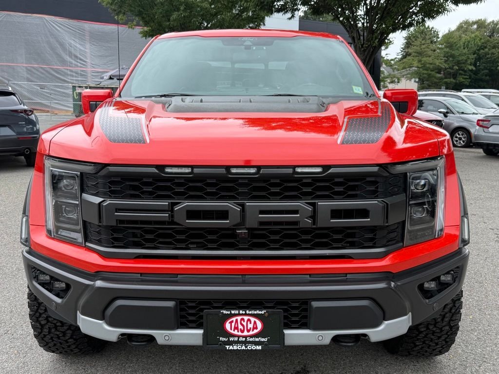 Used 2021 Orange Ford Raptor image 3
