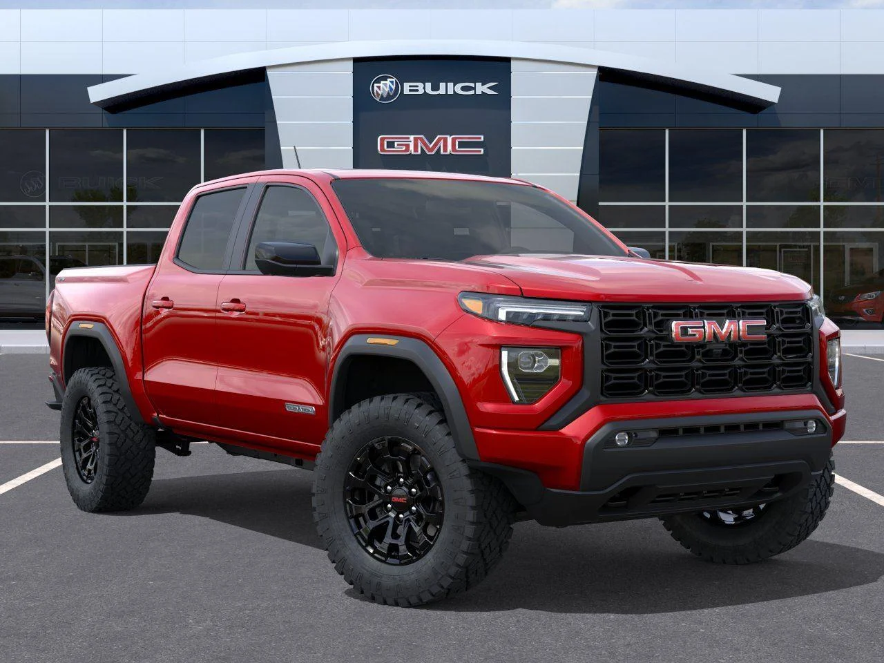 New 2026 Volcanic Red Tintcoat GMC Elevation image 7