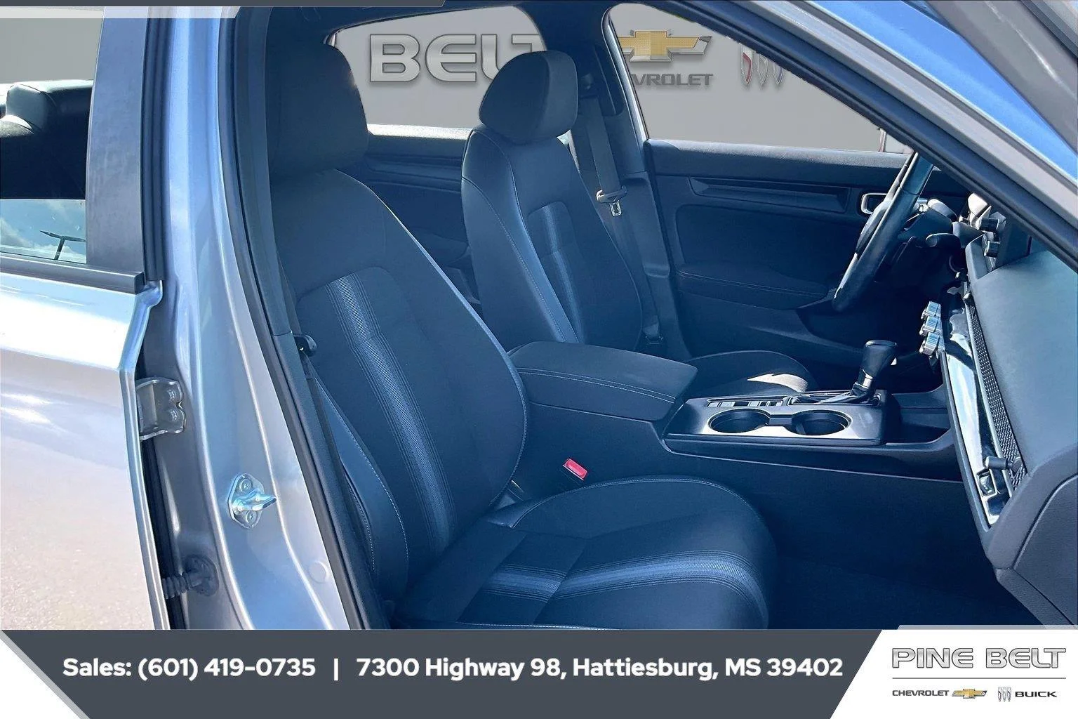 Used 2023 Lunar Silver Metallic Honda Sport image 6