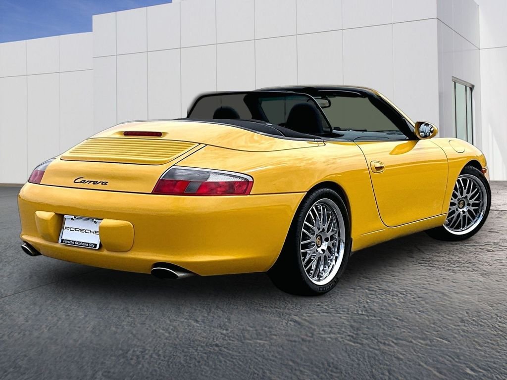 Used 2002 Yellow Porsche Carrera image 7