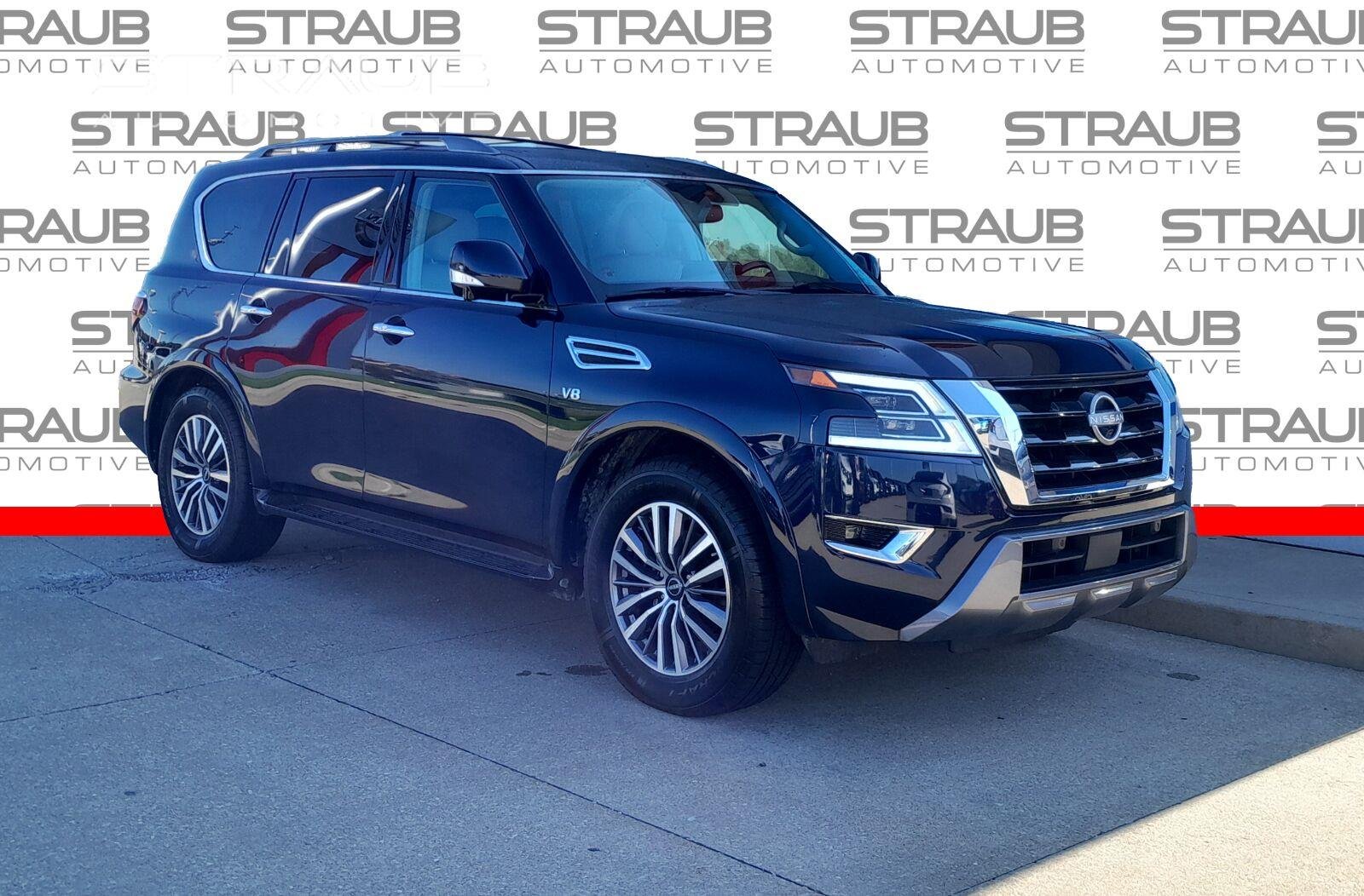 Used 2022 Hermosa Blue Pearl Nissan SL image 1