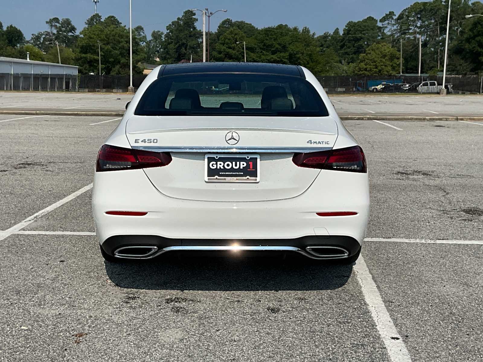 Used 2023 Polar White Mercedes-Benz E 450 image 58