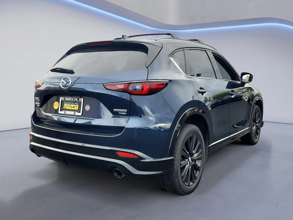 Used 2024 Deep Crystal Blue Mica Mazda 2.5 Turbo Premium Package image 6