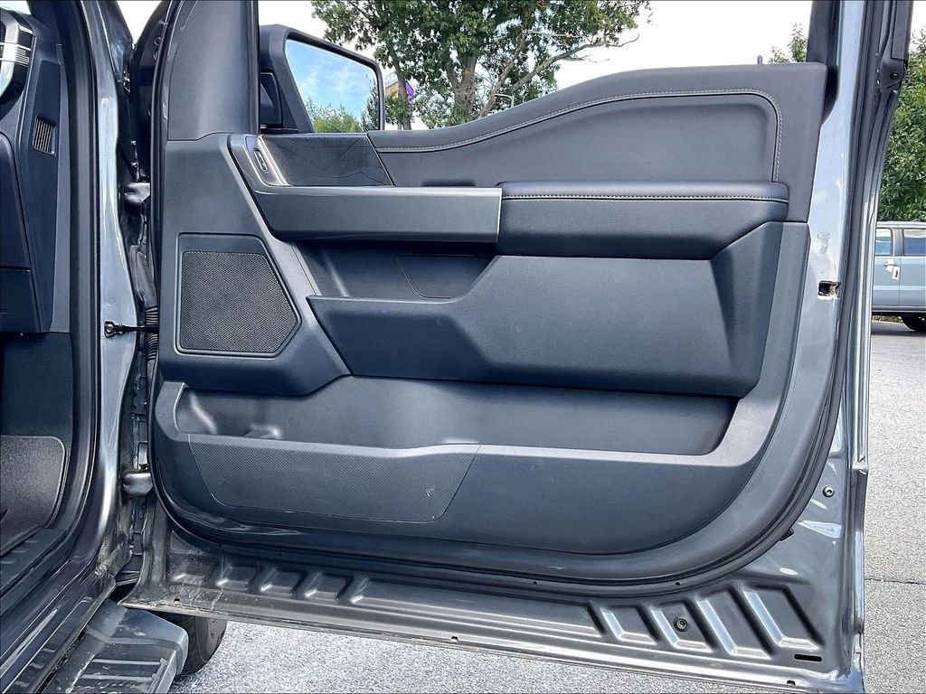 Used 2023 Carbonized Gray Metallic Ford XLT image 11