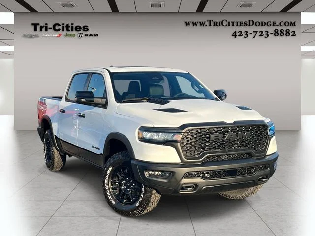 New 2026 Bright White Clear-Coat Exterior Paint RAM Rebel image 1