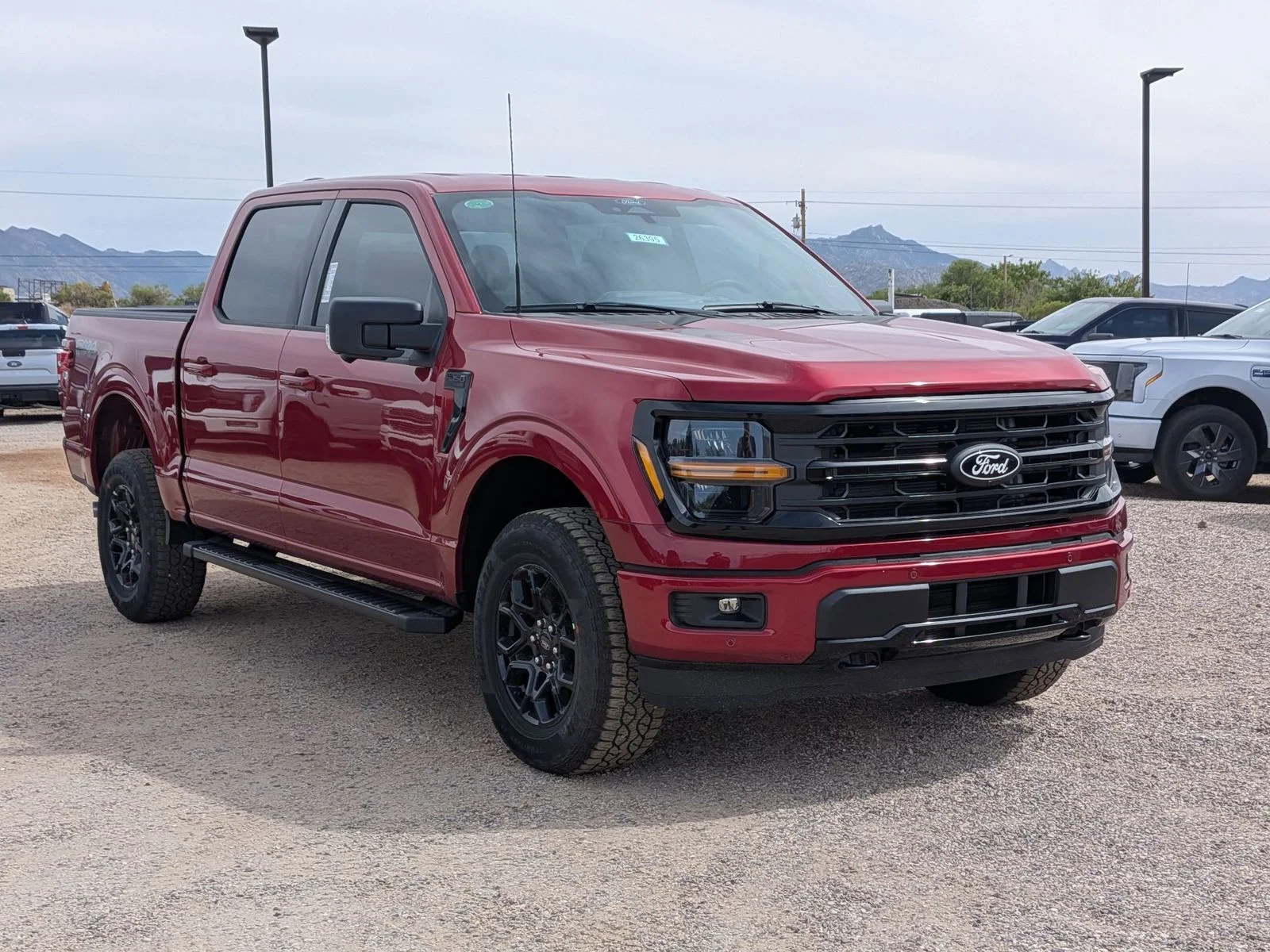New 2026 Ruby Red Metallic Tinted Clearcoat Ford XLT image 3