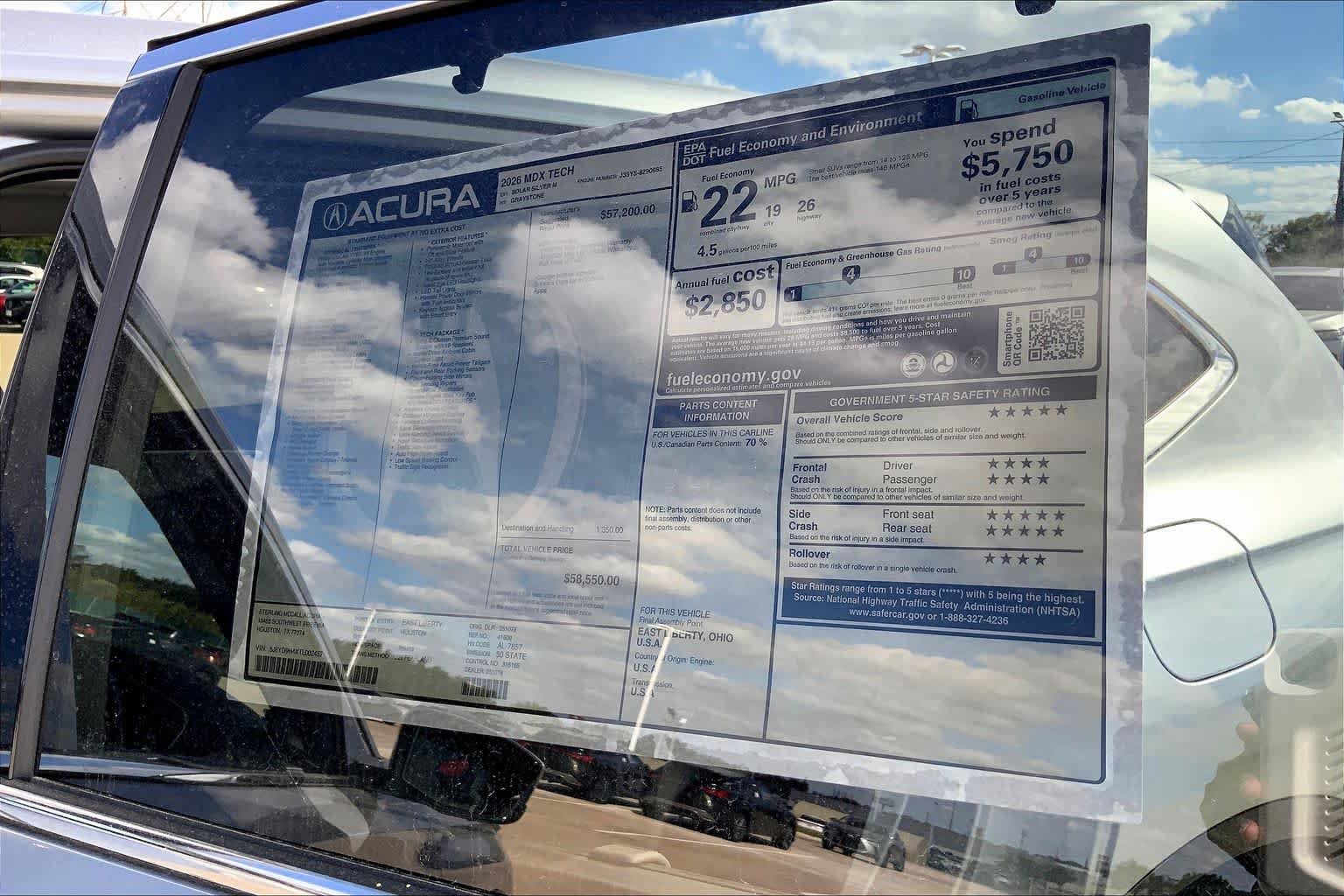 2026 Acura MDX Technology Package - Photo 21