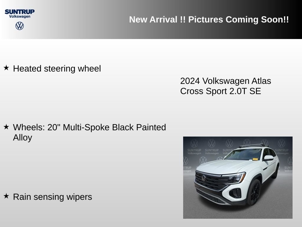 Used 2024 White Volkswagen 2.0T SE w/Technology image 8