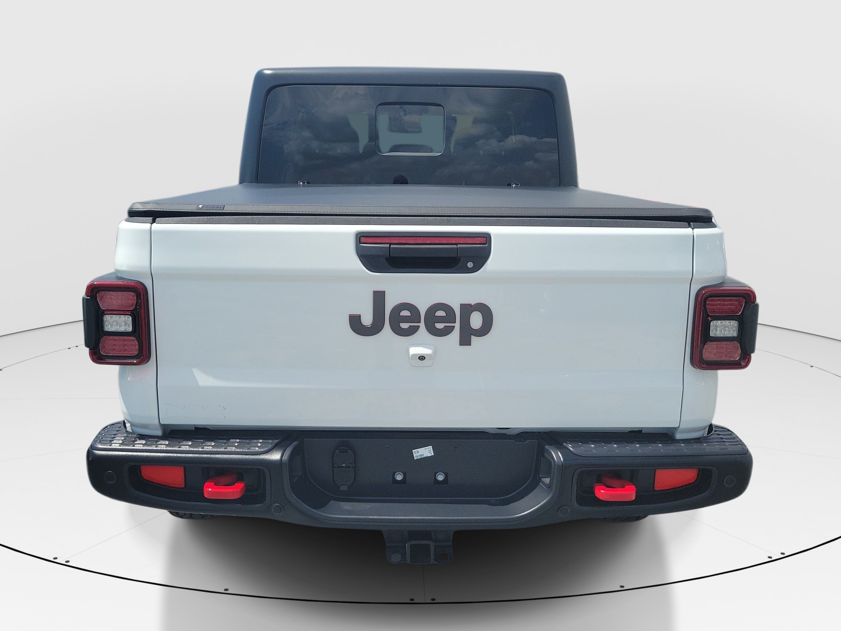 Used 2025 Bright White Clearcoat Jeep Rubicon image 5