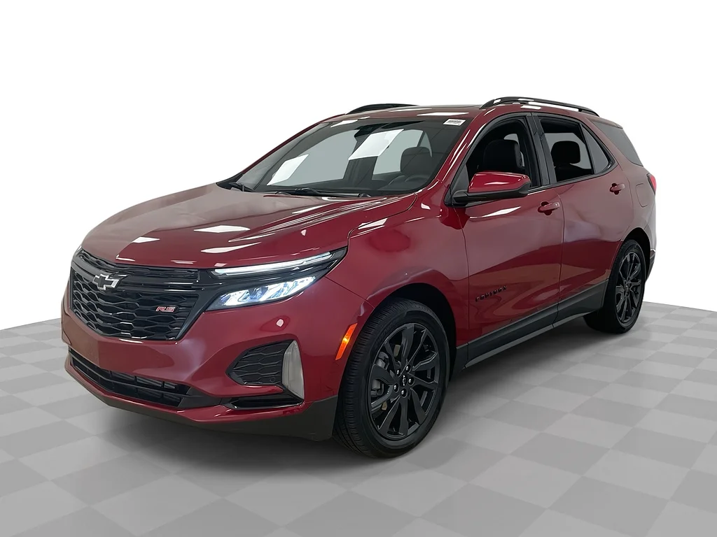 Used 2024 Radiant Red Tintcoat Chevrolet RS image 1