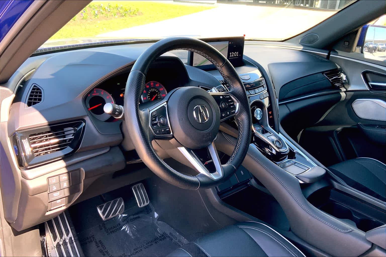 Used 2021 Apex Blue Pearl Acura w/A-Spec Package image 18