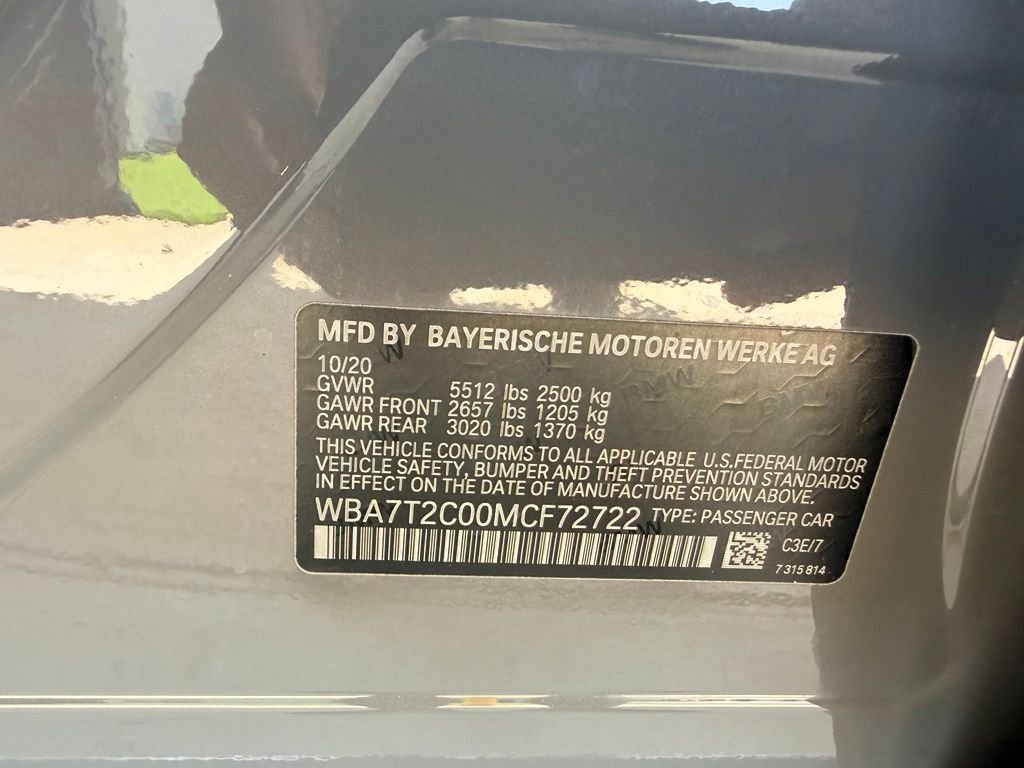 Used 2021 Gray BMW 740i image 42