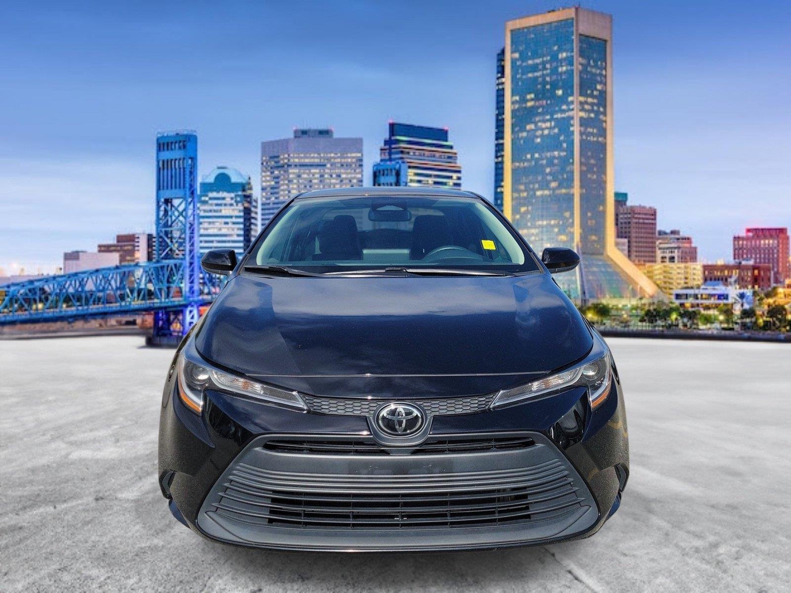 Used 2024 Midnight Black Metallic TOYOTA LE image 5