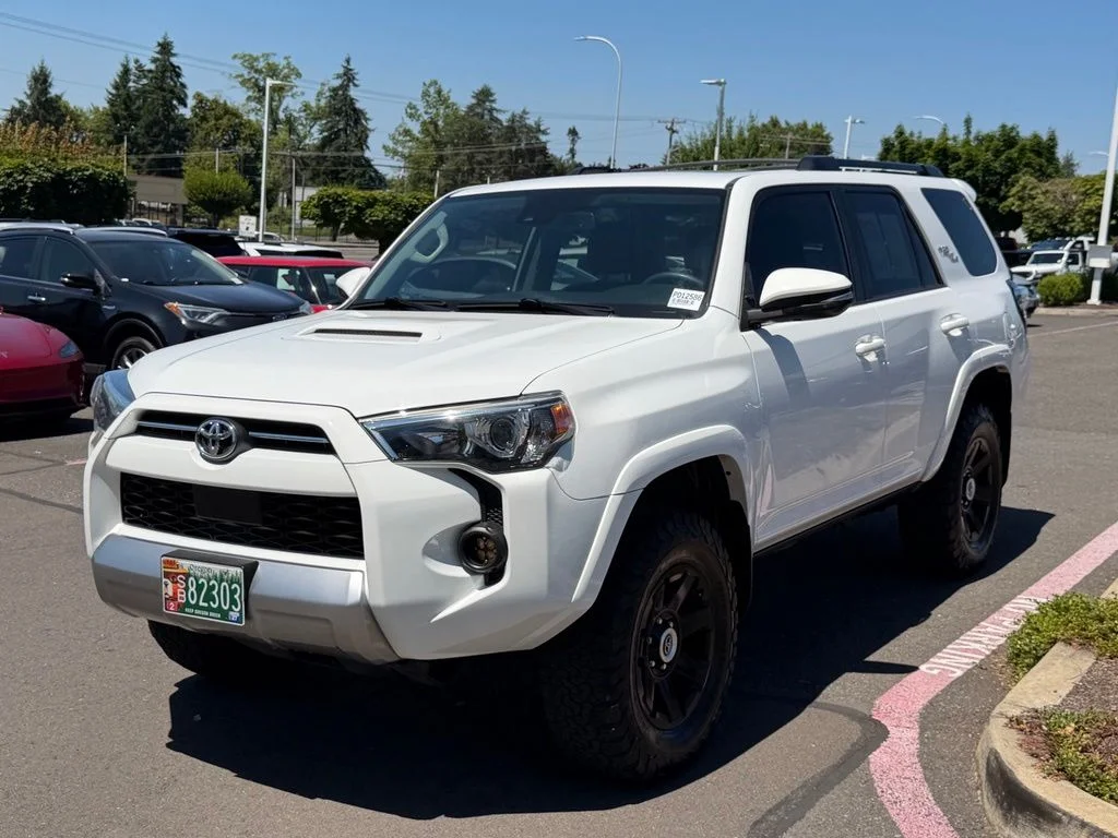 Used 2020 White Toyota TRD Off-Road Premium image 4