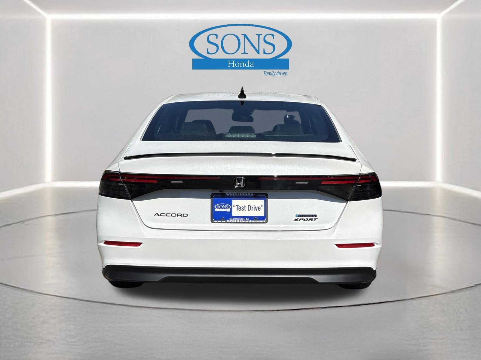 New 2026 Platinum White Pearl Honda Sport image 19