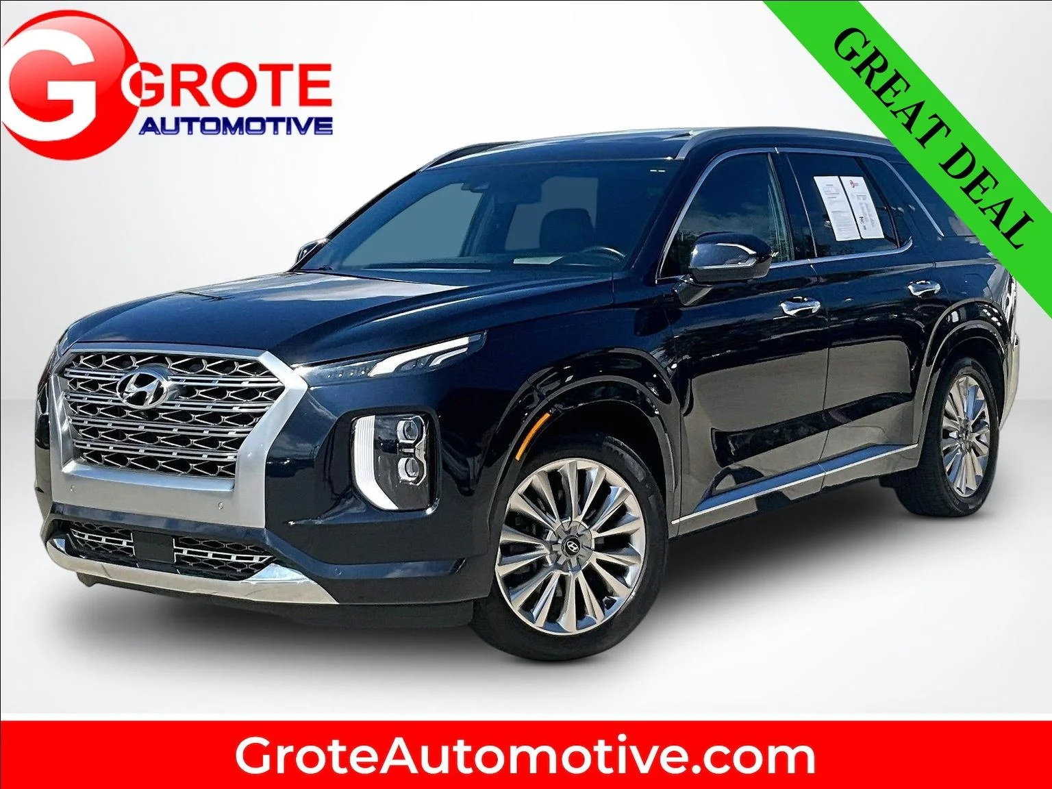 Used 2020 White Hyundai Limited image 1