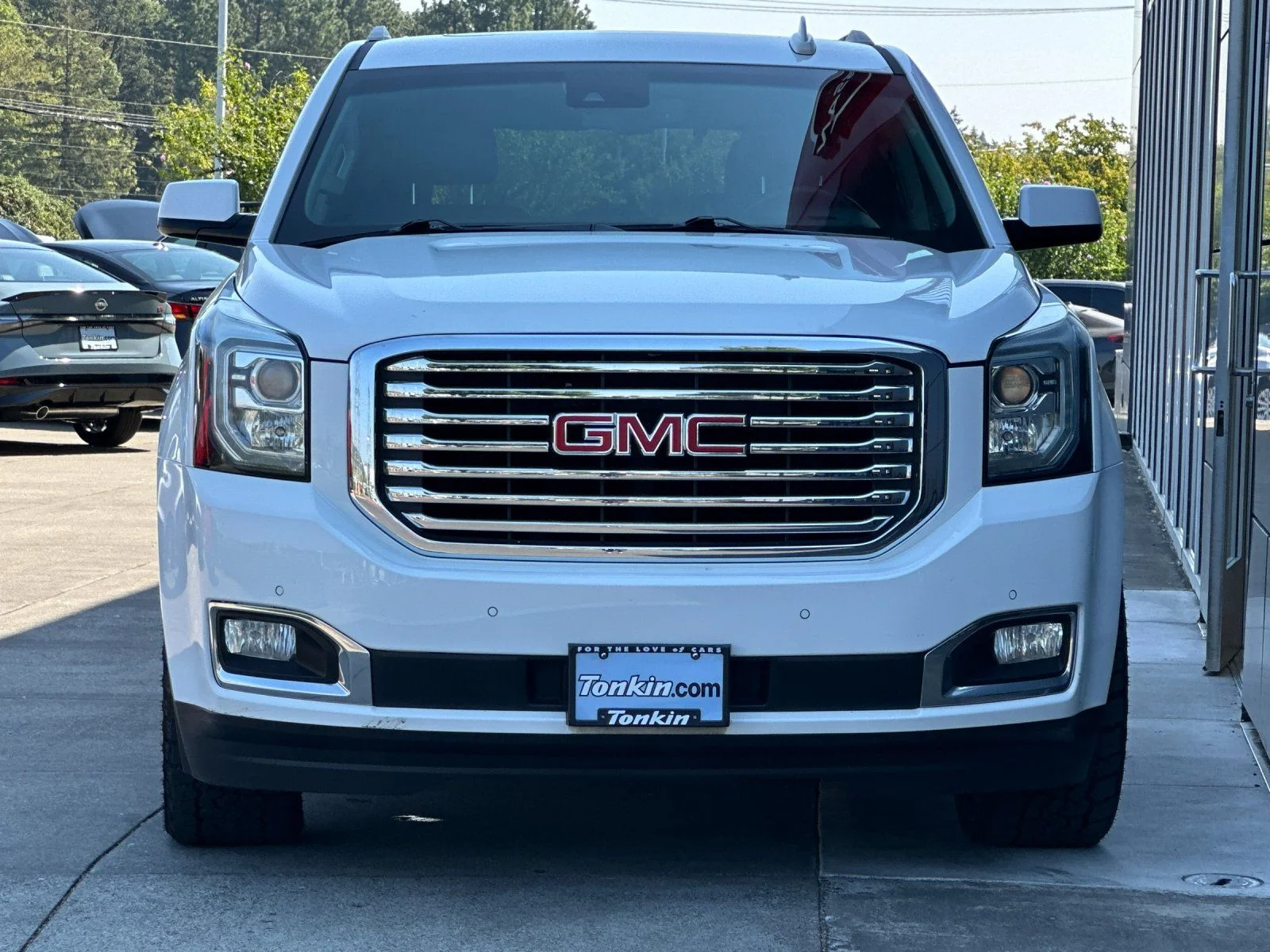 Used 2018 Summit White GMC SLT image 8