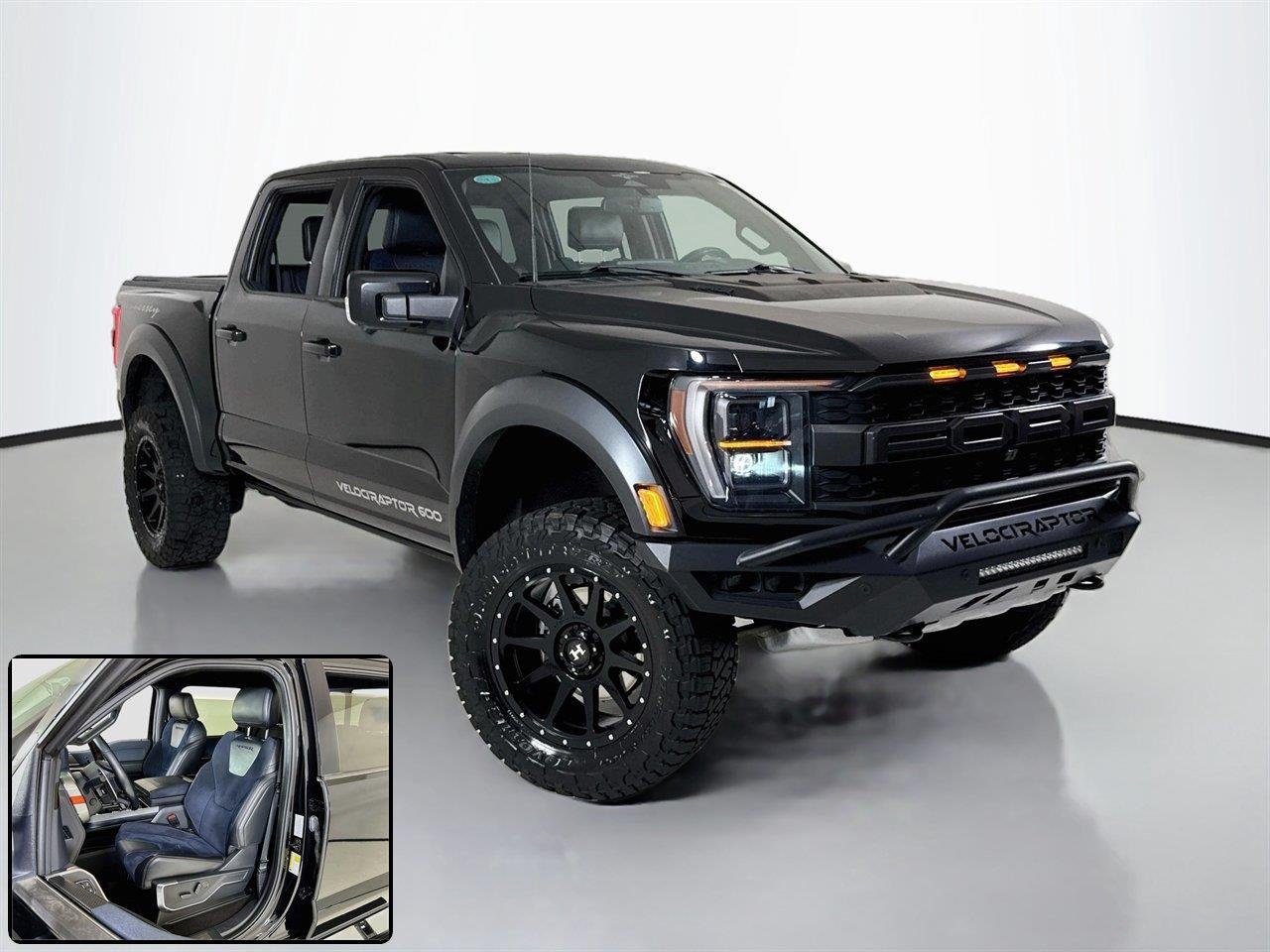 Used 2023 Agate Black Metallic Ford Raptor | Veloci Rapitor 600 Hennessey image 2