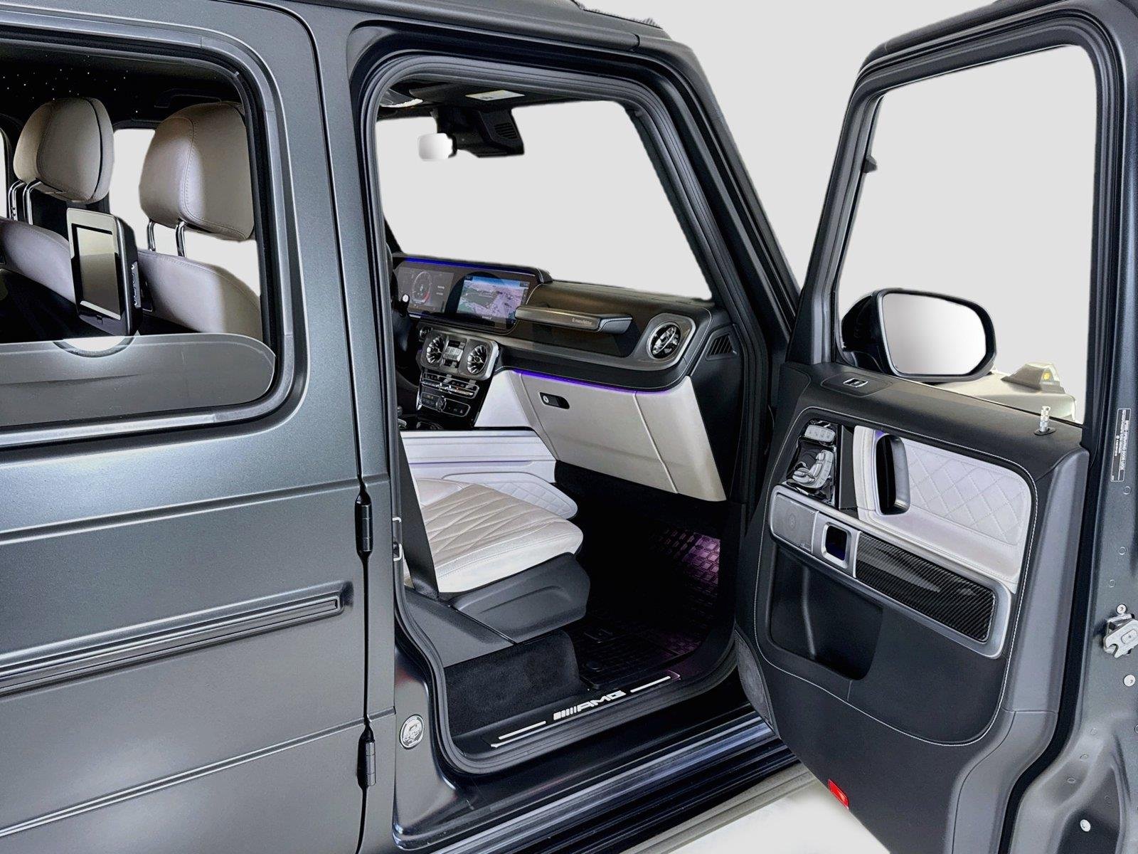 Used 2020 designo Night Black Magno Mercedes-Benz AMG® G 63 | Brabus Widebody | Factory Matte Black image 31