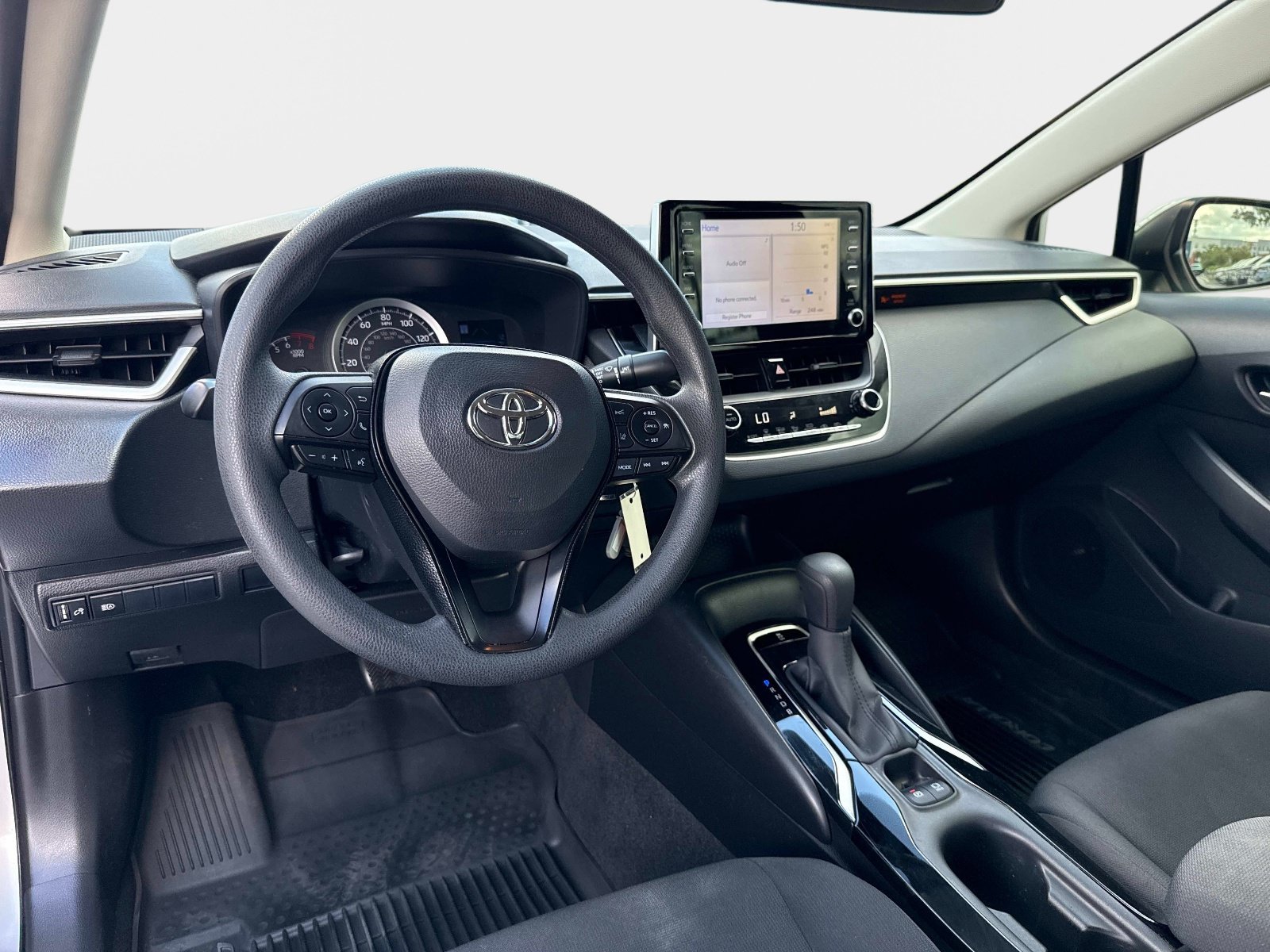 Used 2020 Classic Silver Metallic Toyota LE image 14