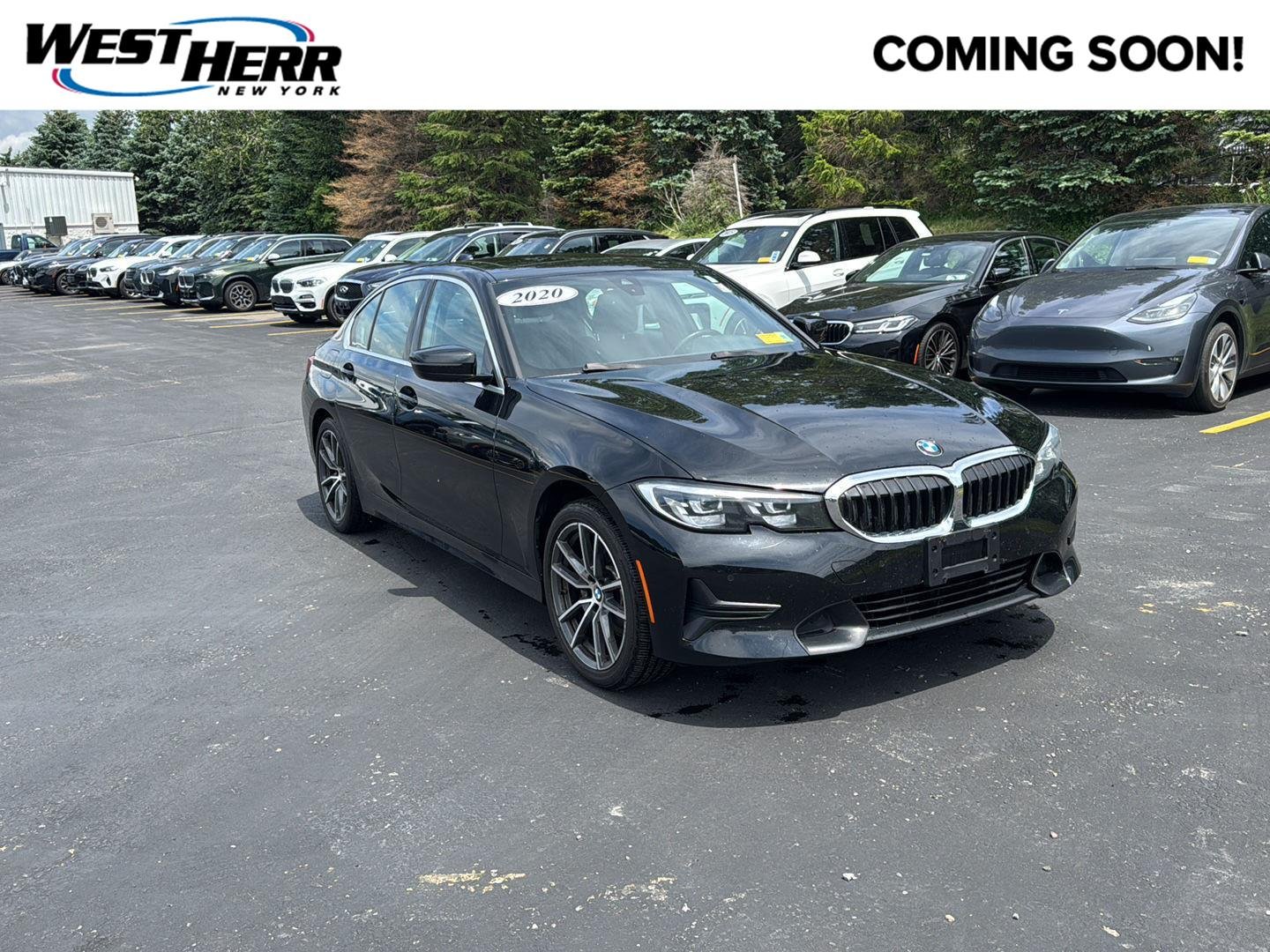 Used 2020 Jet Black BMW 330i xDrive image 1