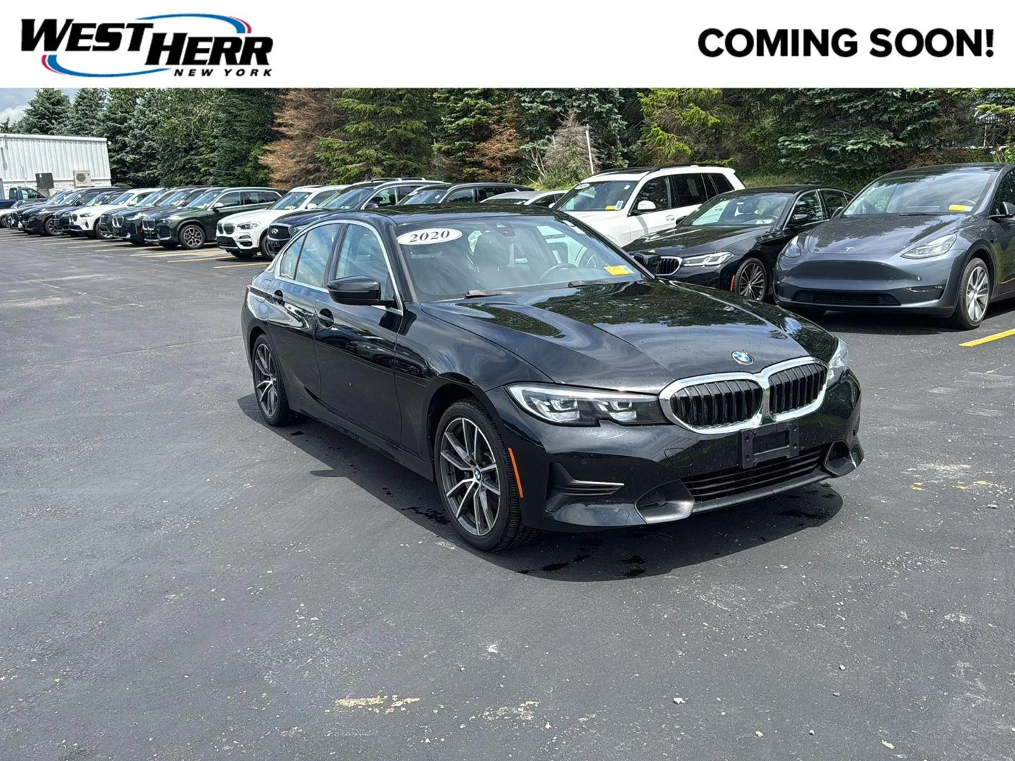 Used 2020 Jet Black BMW 330i xDrive image 1