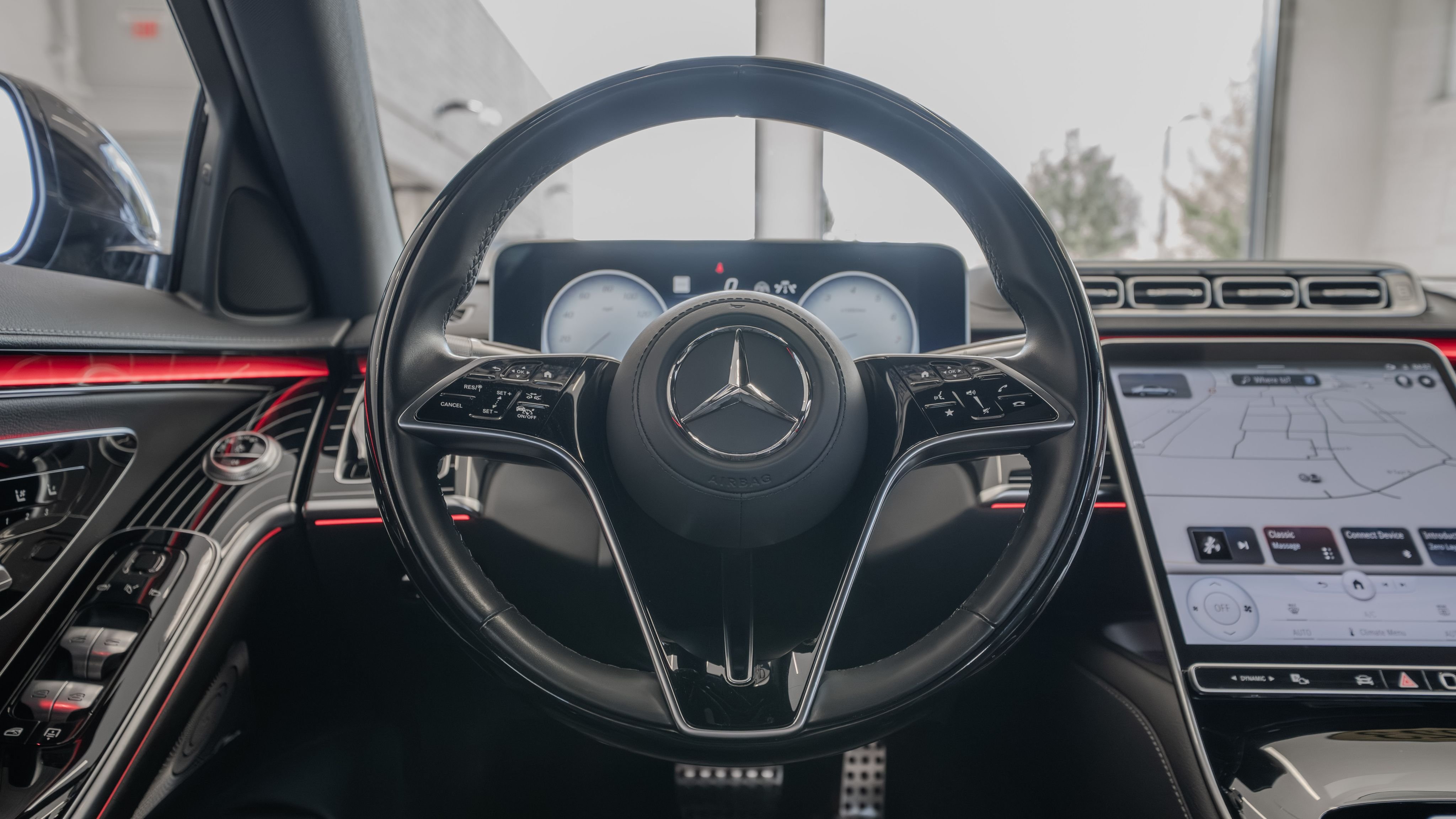 Certified Used 2023 Rubellite Red Metallic Mercedes-Benz S 500 image 9