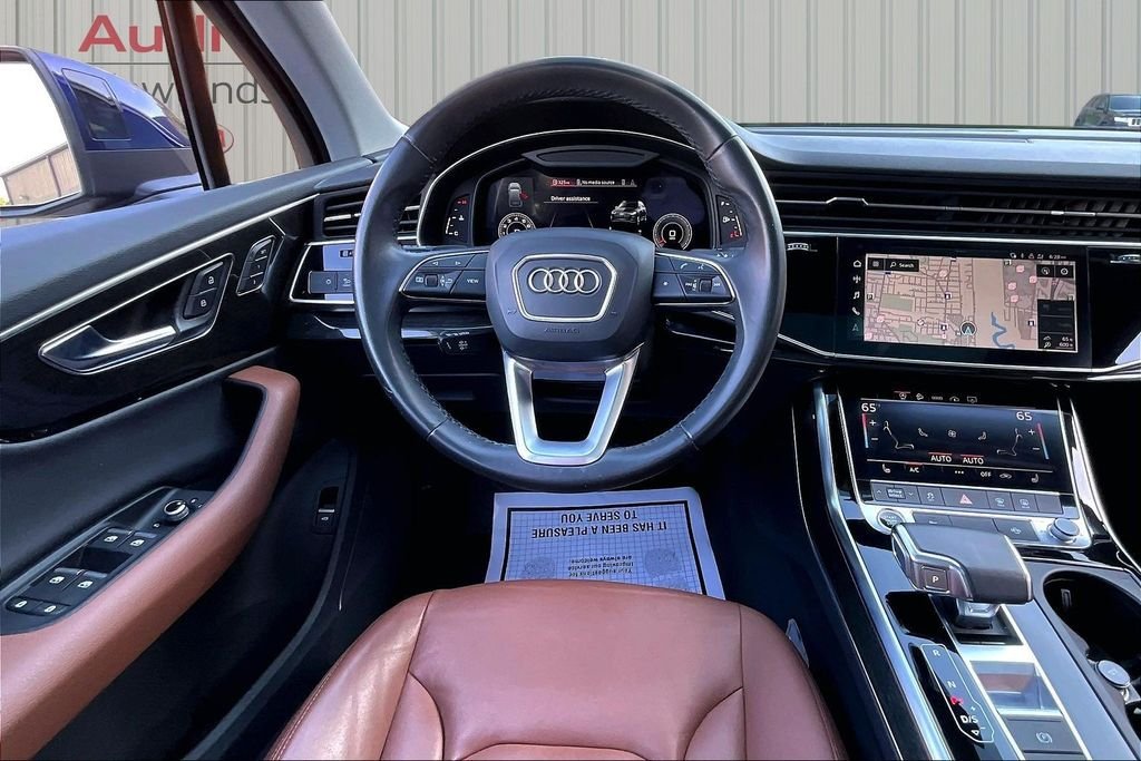 Used 2022 Blue Audi 55 Premium image 8