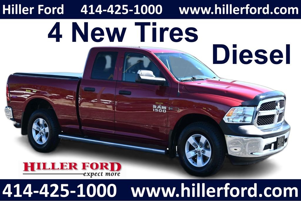 Used 2015 Deep Cherry Red Crystal Pearlcoat Ram Tradesman image 1